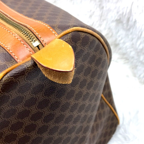 CELINE MACADAME VINTAGE BOSTON/DUFFLE BAG - Picture 11 of 13